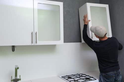 how to remove kitchen cabinets